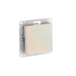 ATLASDESIGN 1-клавишный ВЫКЛЮЧАТЕЛЬ, сх.1, 10АХ, мех., быстрозажим. клем., ЖЕМЧУГ