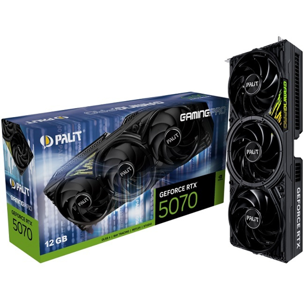 Видеокарта Palit GeForce RTX 5070 GamingPro 12GB (NE75070019K9-GB2050A)