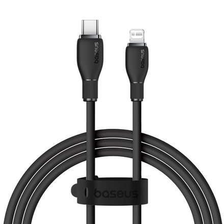 USB-C - Lightning Кабель Baseus Pudding Charging+Data 20W 1.2-2m - Black