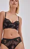 Бюстгальтер Boudoir M Longline Black