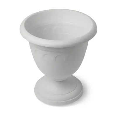 Вазон высокий Колывань 8.1л д30см мрамор С136М (комплект 7 шт)