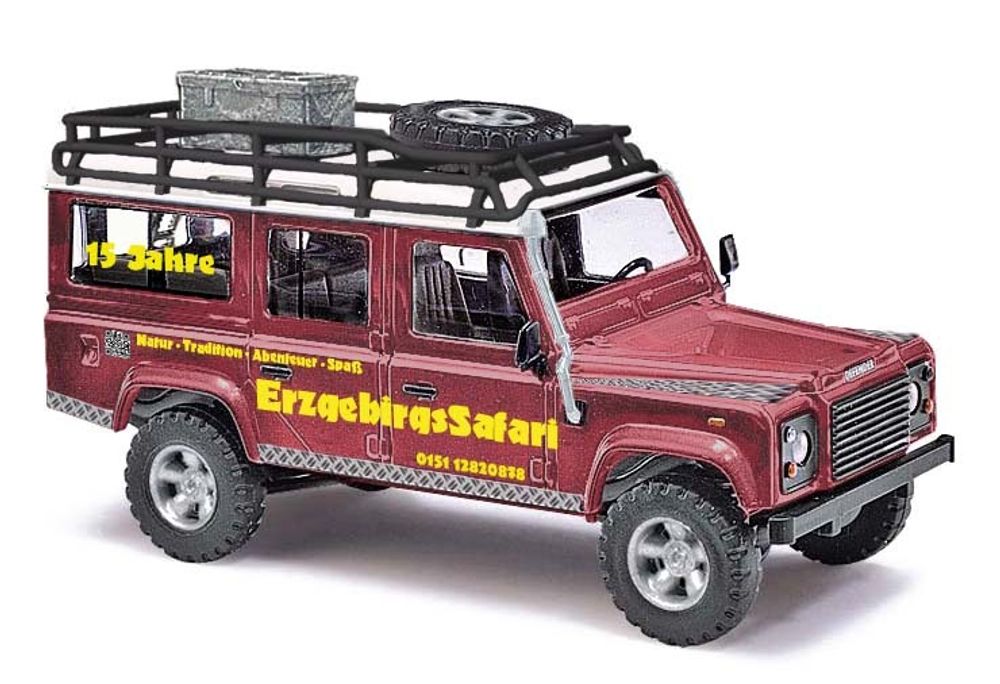 Автомобиль Land Rover Defender, Erzgebirgssafari (H0, 1:87)