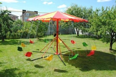 Карусель Мобильная Ветерок 12 мест грузоподъемность 50 кг/место