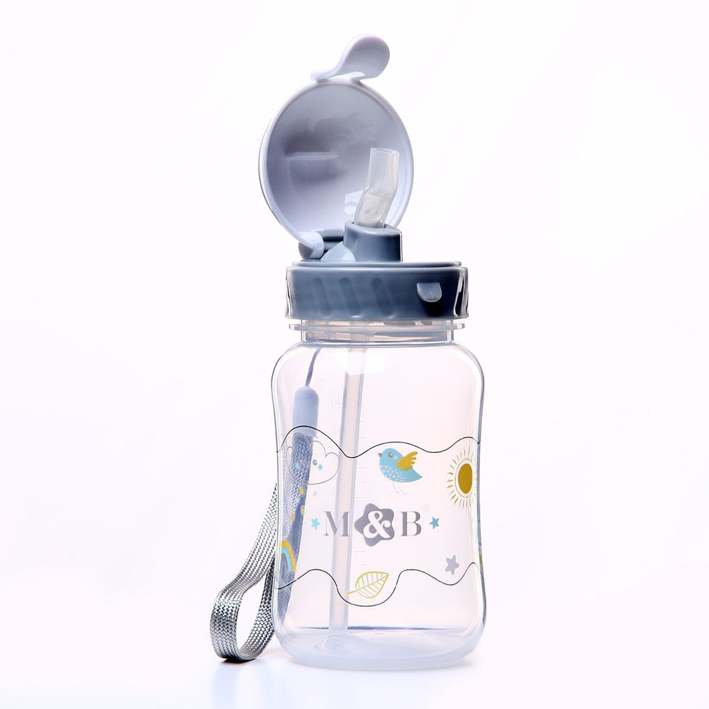 Поильник детский с трубочкой, 270 мл.