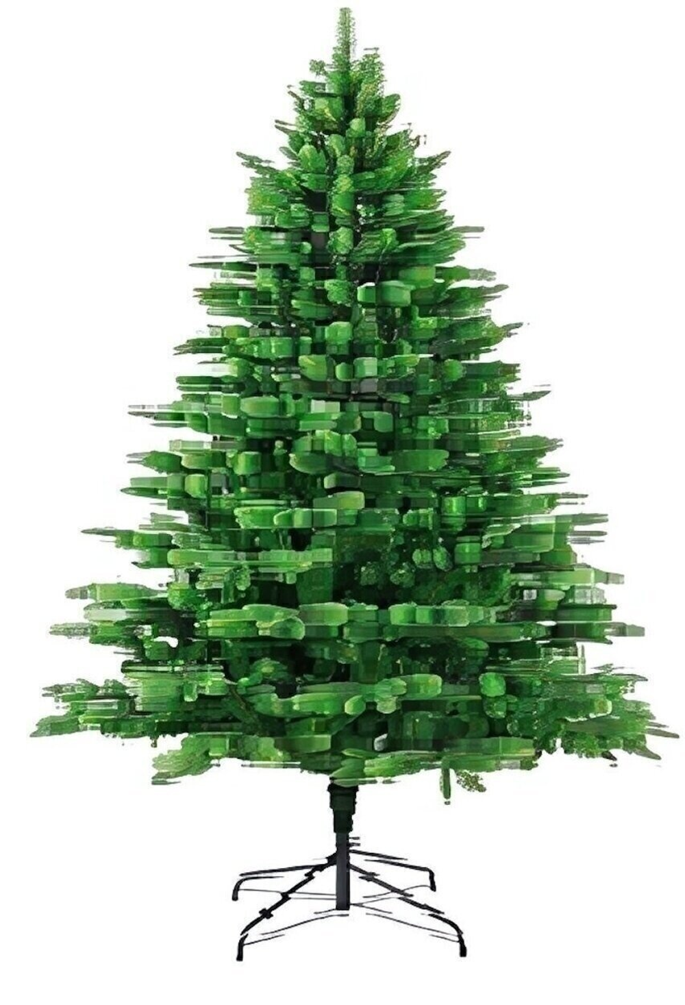 Ель искусственная "Дриада Микс" темно-зеленая 1,65 м