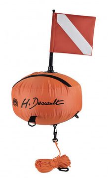 Буй сигнальный H.Dessault (C4 Carbon) Round buoy оранжевый