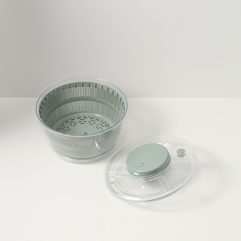 Электросушилка для салата Press&Dry, 3,5 л, шалфей