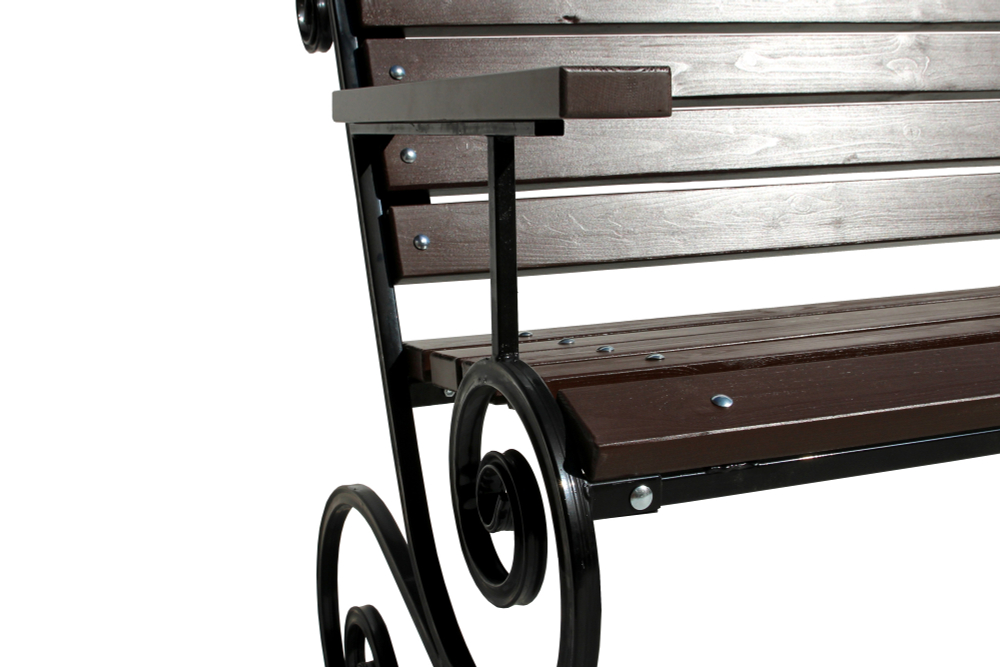 Лавочка садовая Garden Story Шарм с подлокотником 1,5м (1 уп.)