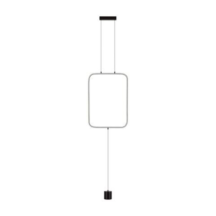 7022/27FLA HIGHTECH ODL25 283 Напольный светильник черный/металл/акрил IP20 LED 3000K 220V TEO
