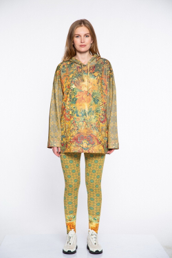 Комплект (худи и леггинсы) "Четыре стихии", по мотивам фламандских гобеленов 17 века "Времена года, четыре стихии"