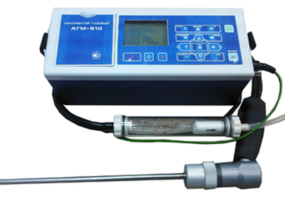 АГМ-510 газоанализатор дымовых отходящих газов многокомпонентный переносной