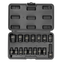 Набор головок ударных 16пр. 1/2"6pt EVERFORCE EF-4179-5MPB