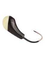 Мормышка Helios вольфрамовая Чесночинка с отверстием 3,5мм 0,85гр Sil (MW-1535-Sil)