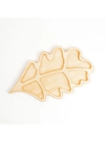 Менажница "Дубовый лист" из кедра