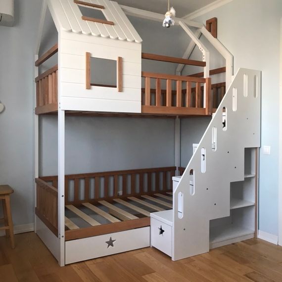 Детская кроватка Полли (Polly) из массива бука