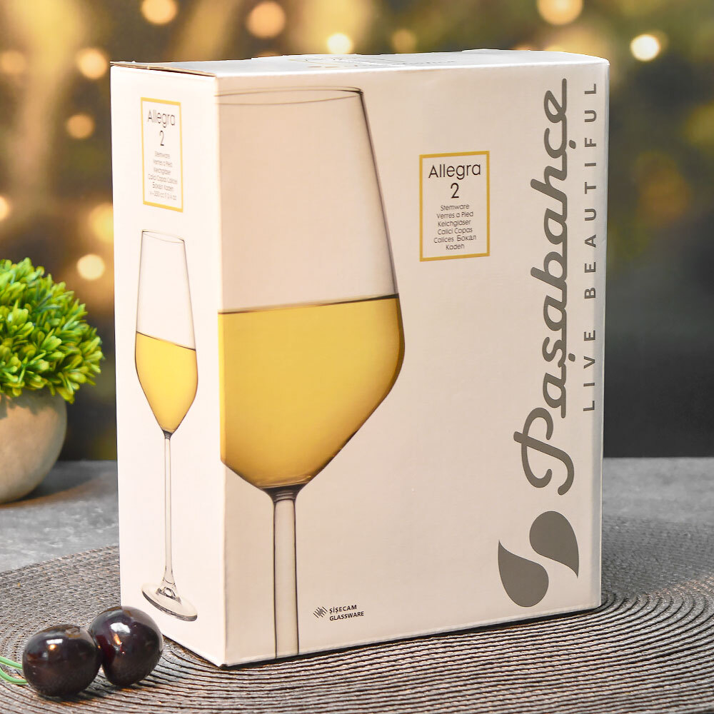 Набор бокалов для вина "Allegra" 2шт 350мл
