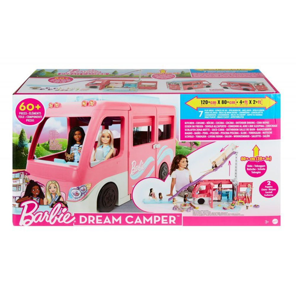 Барби - DreamCamper Dream Camper Set 60 шт. HCD46