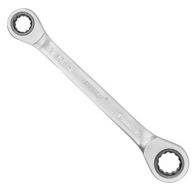 Ключ накидной трещоточный 10х13мм DISEN DS-KT2014M-1013