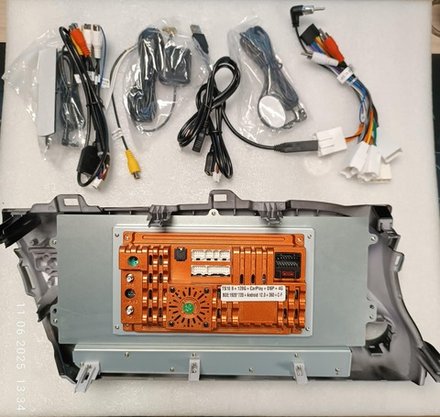 Магнитола Toyota Hilux 8 2015-2023+ - Carmedia ZH-T1222 Android 12, 8/128ГБ, 8-ядер, SIM-слот