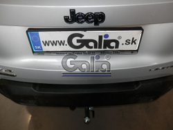 Фаркоп оцинкованный Galia J011C для Jeep Renegade 2014-, FIAT 500X 2014-(паспорт и сертификат в комплекте)(без электрики)