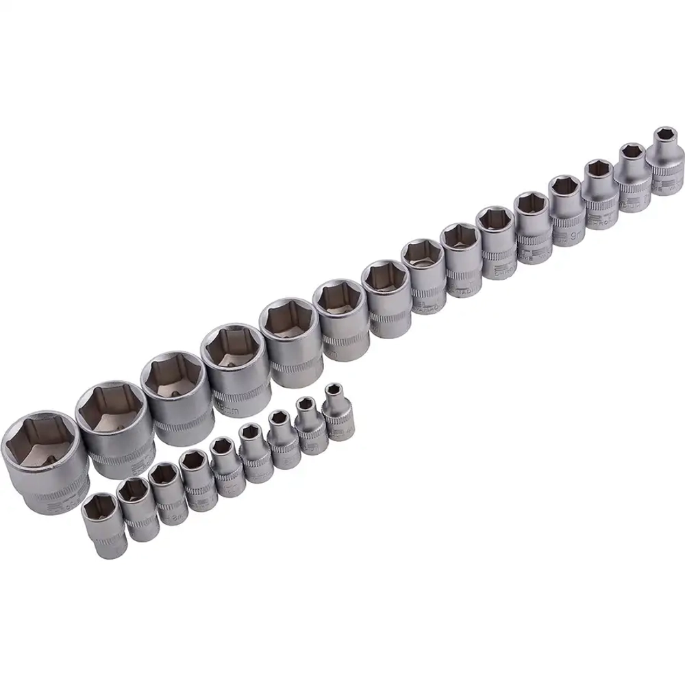 Набор инструментов, 1/2",3/8", 1/4", CrV, 142 предм. STELS 14107