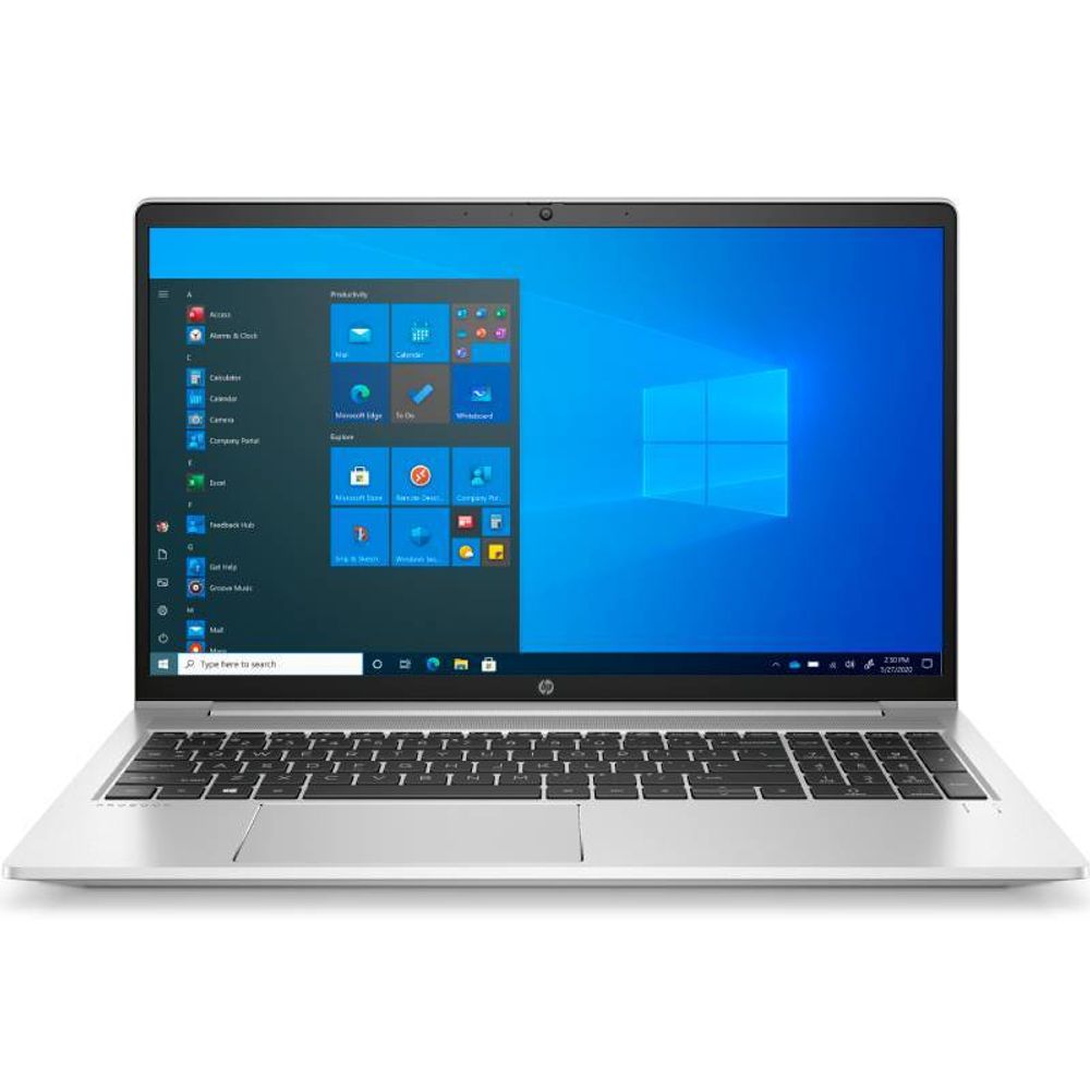 Ноутбук HP Probook 455 G8, 15.6&amp;quot; (1920x1080) IPS/AMD Ryzen 3 5400U/8ГБ DDR4/256ГБ SSD/Radeon Graphics/Windows 10 Pro/Английская клавиатура, серебристый [4K7A7EA]