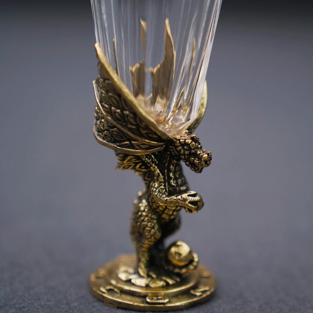 Подарочный набор лафитников «Драконы» 3 шт.