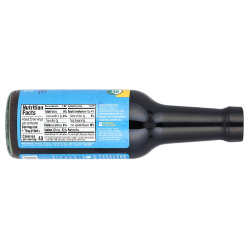 Coconut Secret, Coconut Aminos, терияки, легкое и сладкое, 296 мл (10 жидк. унц.)