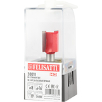 Фреза пазовая прямая FELISATTI 16х19мм хвостовик 8мм   30011