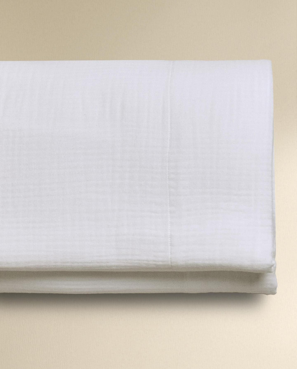 Zara Home - Простыня из шифона, белый, 210x280 см