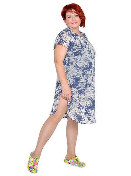 Пляжное платье из вискозы деворе Сабрина