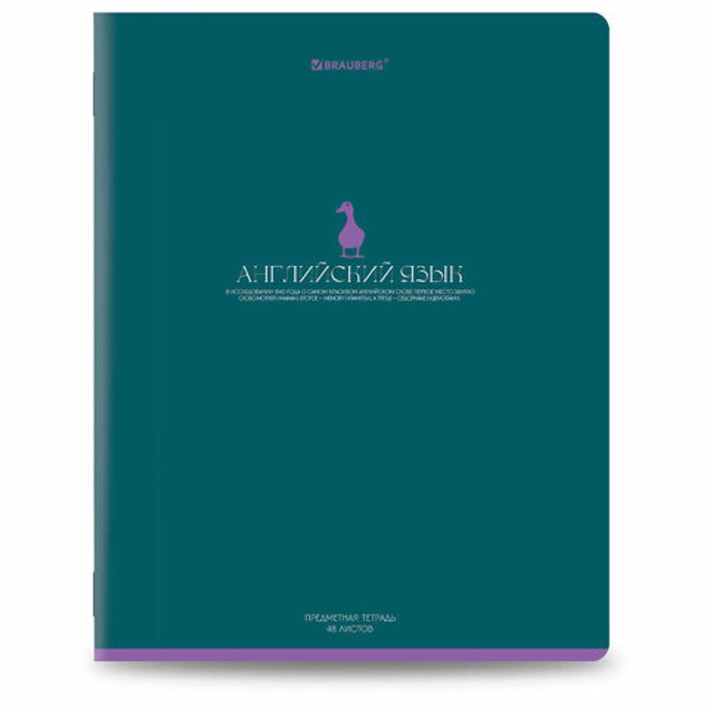 Тетради предметные, КОМПЛЕКТ 13 ПРЕДМЕТОВ, 48 л., матовая ламинация, BRAUBERG "MONOCOLOR", 405175