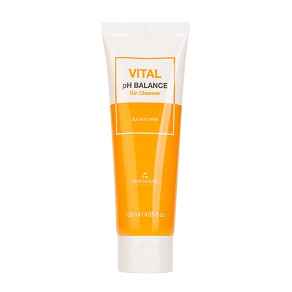 Очищающий гель для умывания с Витаминами The Skin House Vital pH Balance Gel Cleanser 120мл