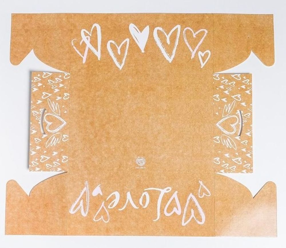 Коробка для капкейков "Love" 16*23*10 см