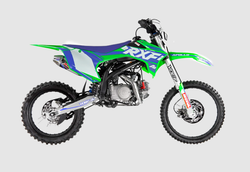 Питбайк Apollo RXF FREERIDE 150X-LE 17х14 Зелёный