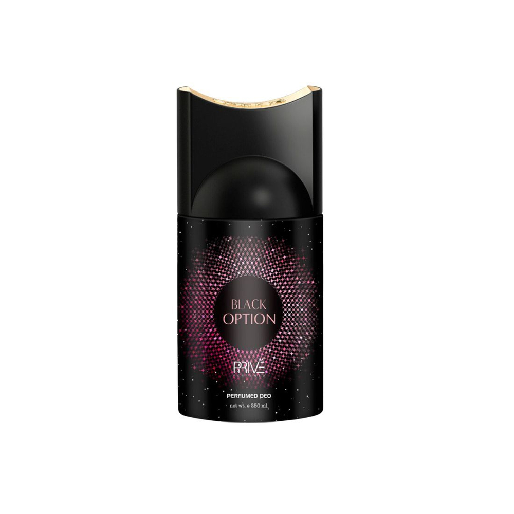 PRIVE BLACK OPTION deo250ml жен