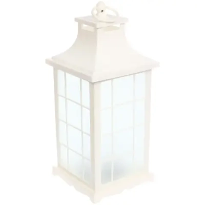 Сувенир с подсветкой «Волшебство» 13*13*31см (работает от 3*ААА), Белый