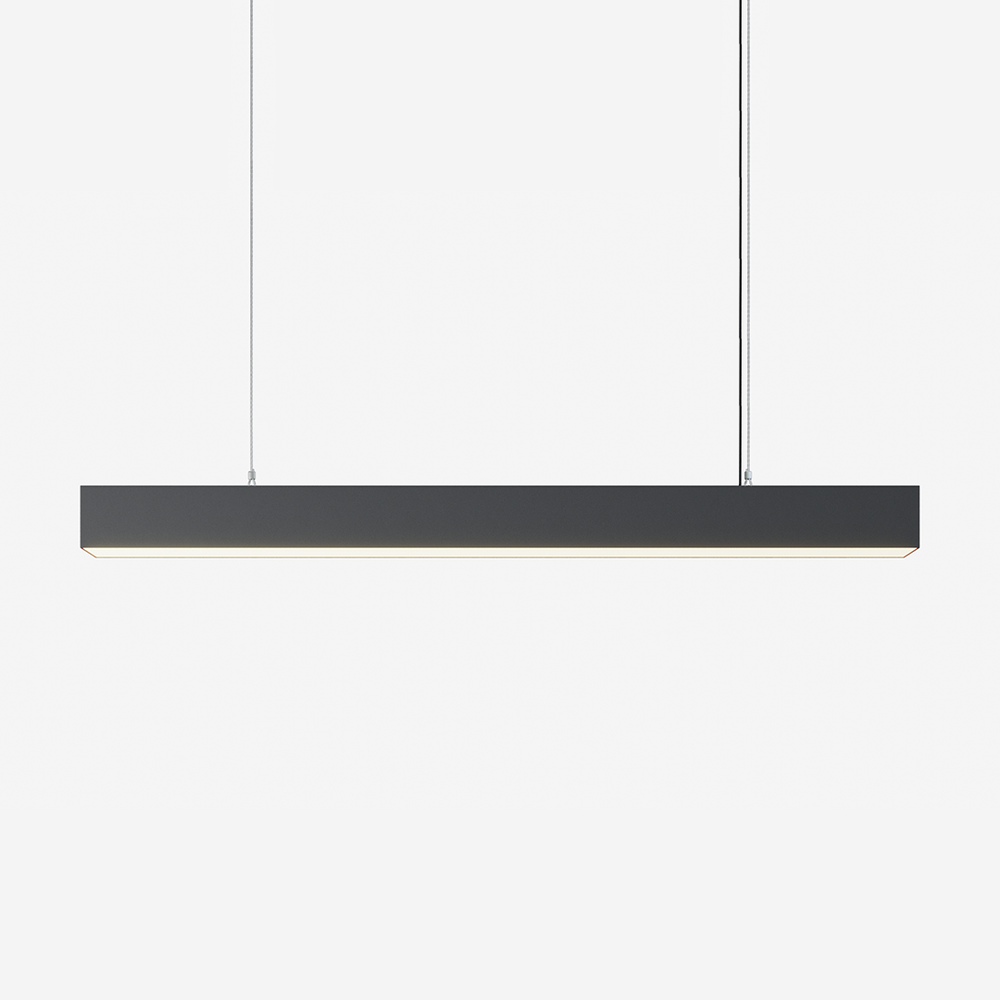Светильник светодиодный подвесной на тросах, линейный профильный AltoLight LINE-1200 4050