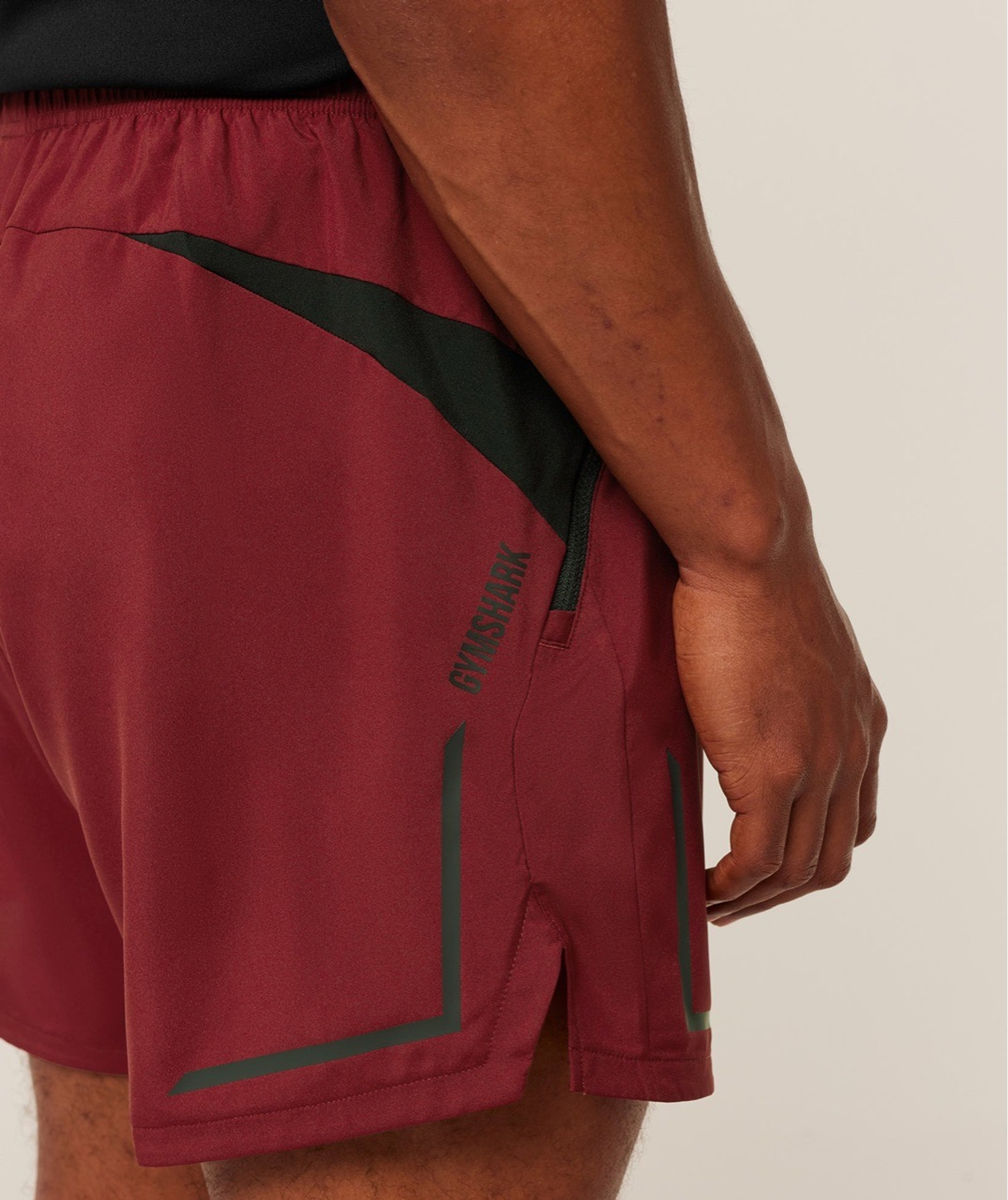 Шорты GYMSHARK Movement Sport 5" Shorts Red