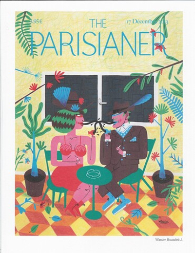 Постер журнала The Parisianer 17-12-2013