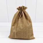 Мешочек 30х40см Лен искусственный (Коричневый)