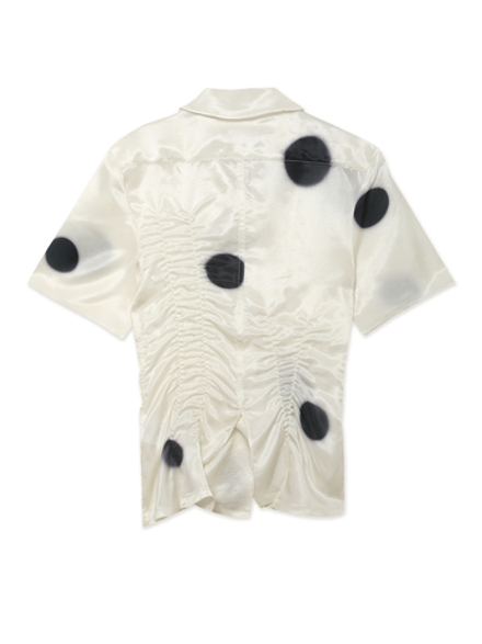 Блуза Over Shirred Dot Blouse