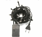 Светодиодная Разноцветная Гирлянда 12 метров, 200 лампочек, 8 режимов 8мм диод