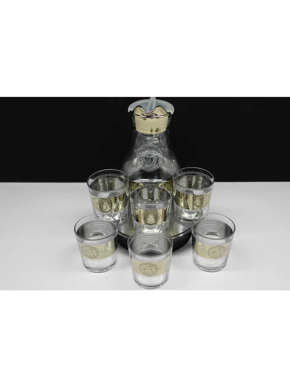 Набор для напитков золотой