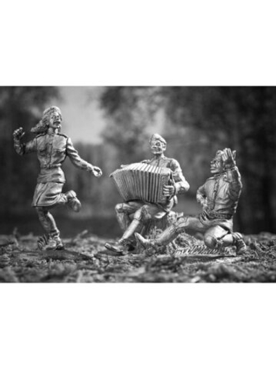 Оловянный солдатик Боец - вприсядку