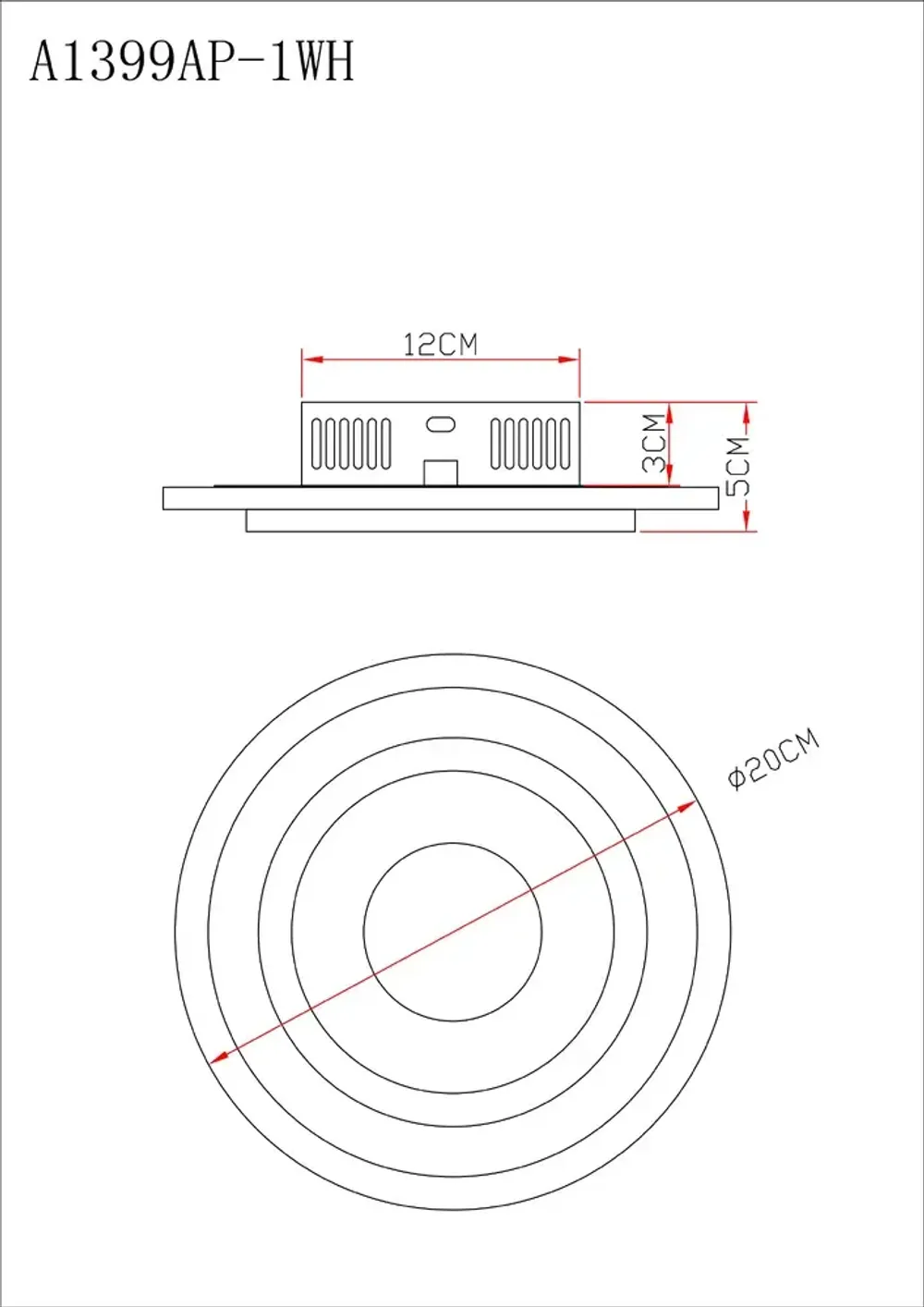 Потолочный светильник Arte Lamp
