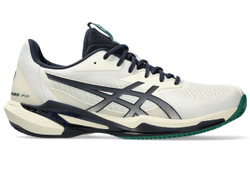 Мужские кроссовки теннисные Asics Solution Speed FF 3 Clay - кремовый/полночный