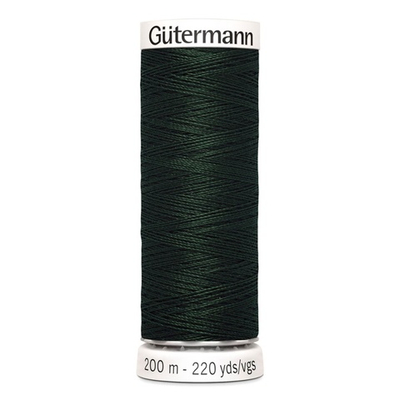 Нить Sew-All 200 м, Gutermann, 707 т.зеленый