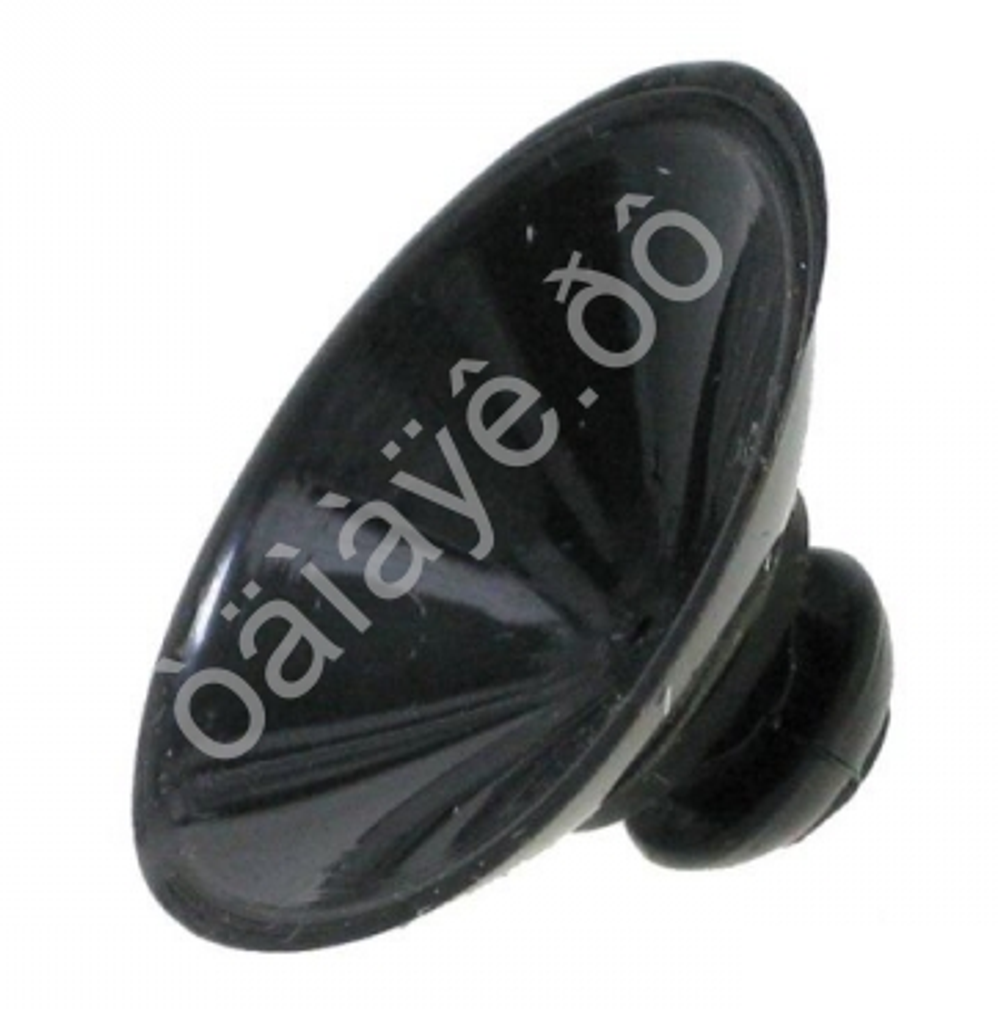 Присоска силиконовая D-30мм черная (уп10шт) 2-002