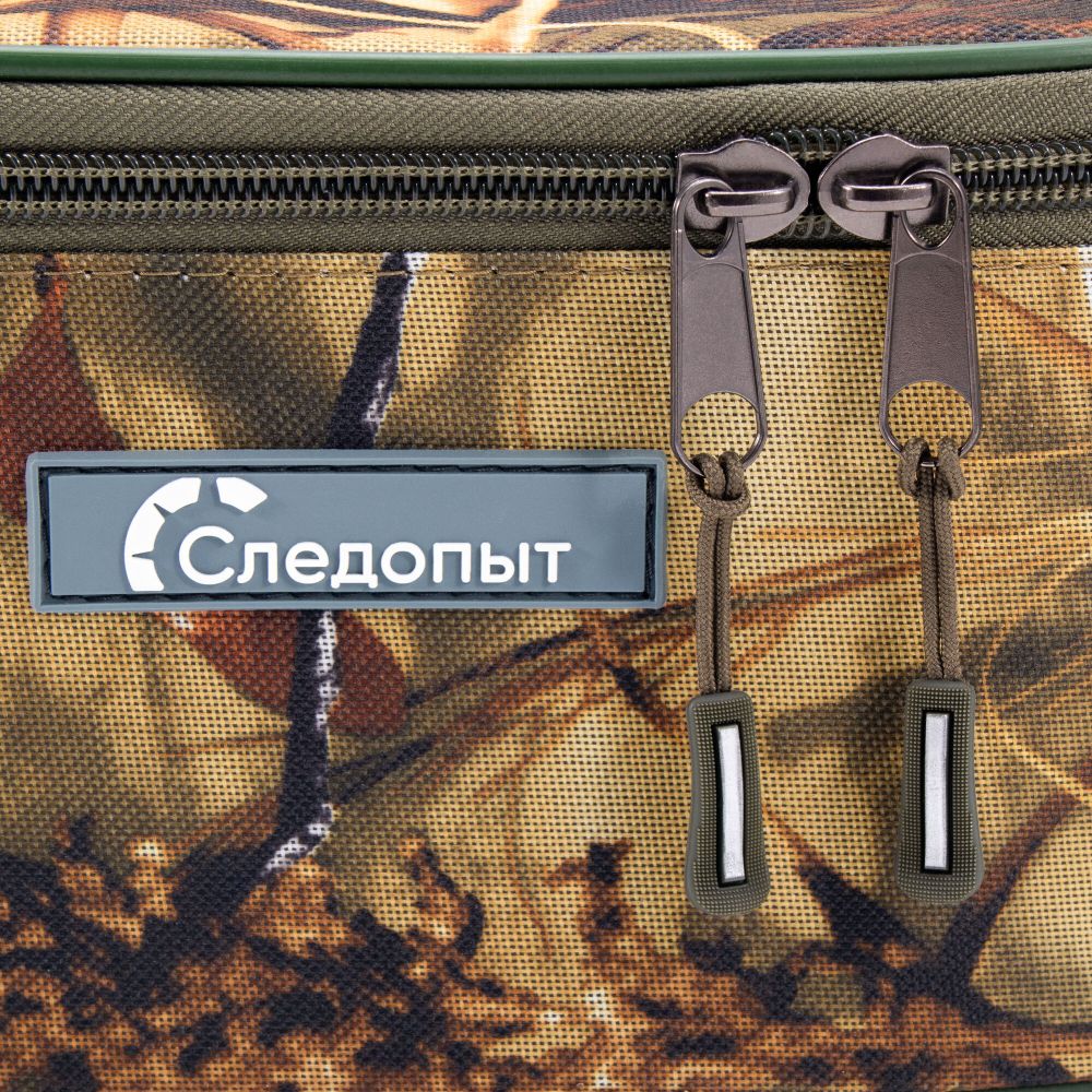 Чехол для катушки &quot;СЛЕДОПЫТ&quot; под 2 шт., р. 11*31*18 см, цв. камыш желтый/8/